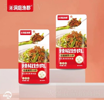 洞庭漁郡辣椒炒肉香辣味18克