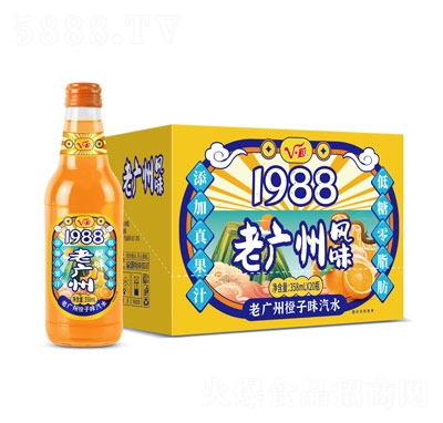 V��1988�ϏV���L(f��ng)ζ��ˮ̼����ϳ���ζ358ml��20ƿ