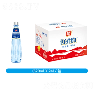 �ſ��L(zh��ng)�׸�Ȫ��Ȼ�VȪˮ520ml