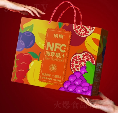 頂真NFC淳享果汁1.5LX4盒