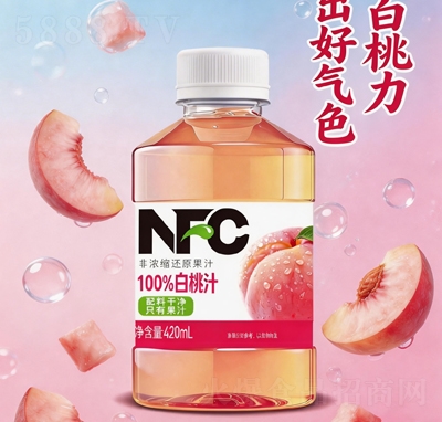 ����NFC100%����֭420ml����