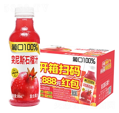 �Ͽ�100%ͻ��˹ʯ��֭500mlx15ƿ